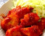 辛い！！揚げないレッドホットチキン♫作り方5写真
