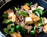厚揚げと豚肉とピーマンの味噌炒め作り方4写真