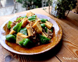 厚揚げと豚肉とピーマンの味噌炒め作り方7写真