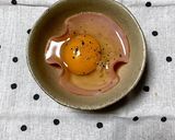 レンジで簡単ハムエッグ作り方3写真