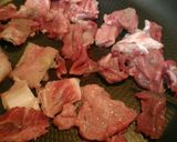 ありそうでなかった！焼き牛スジ！作り方2写真