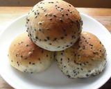 ごま入り丸パン♫作り方5写真