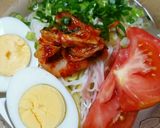 簡単❣❣美味~(๑>∀<๑)冷麺風素麺♡作り方4写真