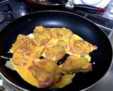 豚ヒレ肉のカレー風味ピカタ☆作り方5写真