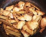 鶏むね肉とごぼうのオイスターマヨネーズ作り方3写真