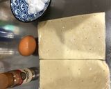 冷凍パイシートを使ってシナモンロール風作り方1写真