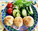 ♡チーズINおからポテトボール♡作り方8写真
