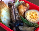お弁当に、ナスとピーマン各1個で味噌炒め作り方8写真