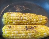 フライパンで☆焼きとうもろこし作り方5写真