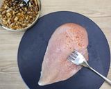鶏むね肉の酸っぱ焼き。作り方1写真