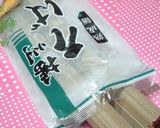冷おろし蕎麦（乾麺）・ごま油とかつお醤油作り方1写真