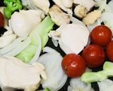 鶏肉とブロッコリーの甘口ケチャップ炒め作り方2写真