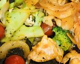 鶏肉とブロッコリーの甘口ケチャップ炒め作り方4写真