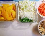 夏の甘辛料理〜マンゴー辛い絹ごし豆腐♪作り方2写真