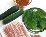 【ヤンニョムで食べる夏野菜。ズッキーニ】作り方3写真