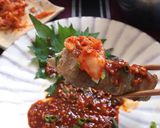 【ヤンニョムで食べる夏野菜。ズッキーニ】作り方19写真