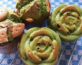＊ホワイトチョコ＆抹茶マフィン＊作り方6写真