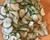 作り置き！きゅうり&卵&わかめの酢の物作り方1写真