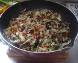 最速の玄米と野菜の焼き飯作り方3写真