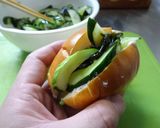 最速のわかめときゅうりの酢の物のパン作り方9写真