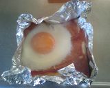 オーブントースターde目玉焼きトースト◎作り方3写真