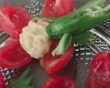 ししとう(オクラ)でバッタ作り方7写真