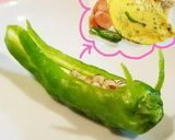 ししとう(オクラ)でバッタ作り方9写真