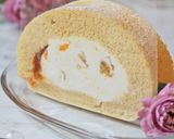 酸味絶品*梅ジャムのマーブルロールケーキ作り方50写真