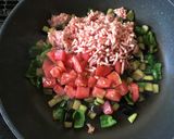 ヴィオレッタルンガのチーズそぼろ丼作り方3写真