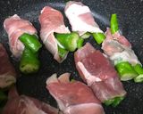 満願寺とうがらしの肉巻き作り方3写真