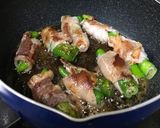 満願寺とうがらしの肉巻き作り方5写真