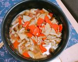 釜飯。栗を添えてお正月にも！作り方5写真