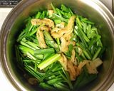 韮と葱のオイスター煮作り方3写真