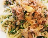 大葉の焼きうどん作り方10写真