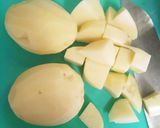 カレーリメイク♡チーズINカレーコロッケ作り方1写真