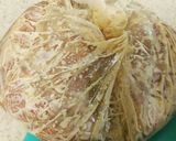 鶏胸肉のめんつゆマヨ焼き❤梅味噌和え作り方2写真
