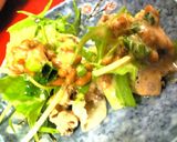 簡単！豚肉＆水菜＆納豆のごまだれ作り方3写真
