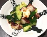 驚愕レシピ 叩き胡瓜とタコの豆板醤あえ物作り方16写真