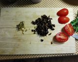 セージ香るプッタネスカ　作り方3写真