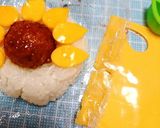 夏だ♪簡単『ひまわり♡おにぎり』作り方4写真