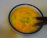 清涼梅肉ミニトマ納豆玉子ご飯作り方1写真