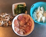 鶏肉と長芋の黒酢炒め作り方3写真