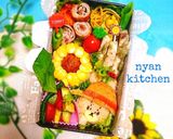 『ジャッキーと向日葵』弁当♡キャラ弁♡作り方10写真