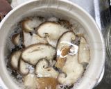 砂肝と椎茸の冷菜（お通し的な）作り方2写真
