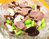 砂肝と椎茸の冷菜（お通し的な）作り方4写真