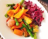 超簡単なのに華やか！野菜炒め作り方6写真