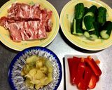 甘酢生姜と豚肉・きゅうりのピリ辛味噌炒め作り方4写真