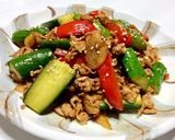 甘酢生姜と豚肉・きゅうりのピリ辛味噌炒め作り方9写真