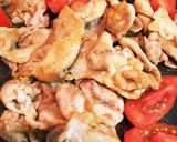 ＊トマトと豚肉のスパイシーカレー炒め＊作り方4写真