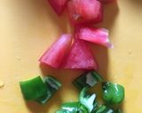 夏野菜で！カラフル天津飯作り方1写真